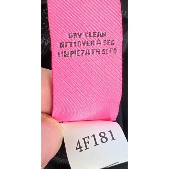 Betsey Johnson Polka Dot Illusion Skater Dress Floral - Picture 5 of 16